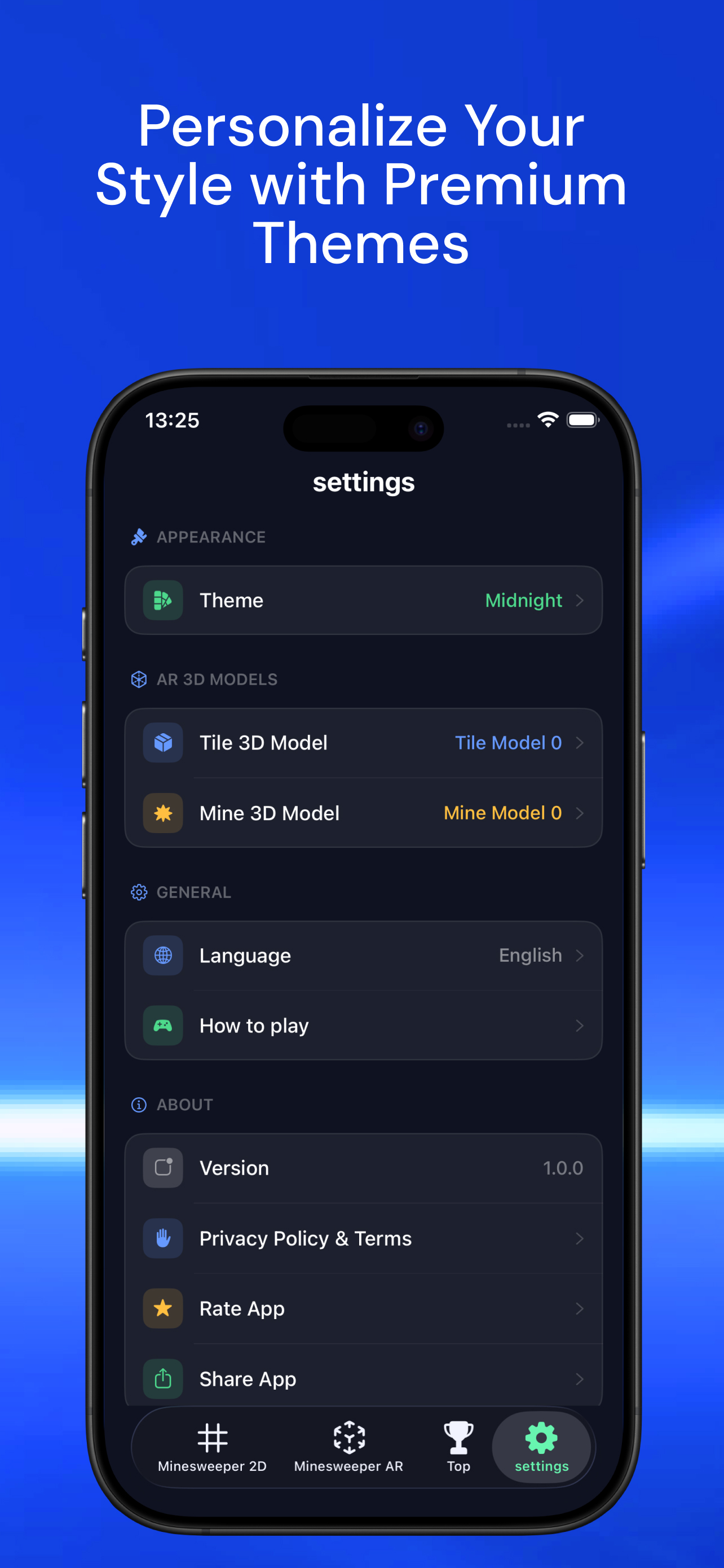 Themes & Settings